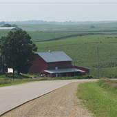 Garber Road, west of Guttenberg